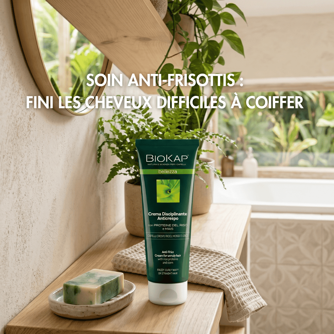 Crème disciplinante anti-frisottis BioKap