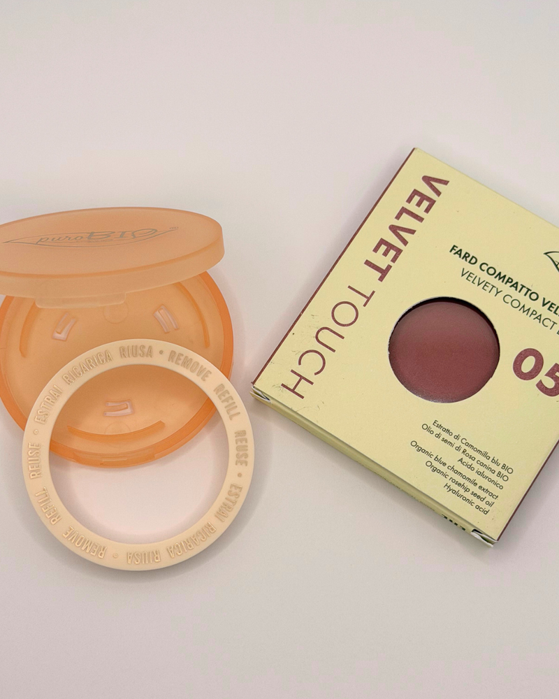 Blush Bio Velvet Touch — étape 1