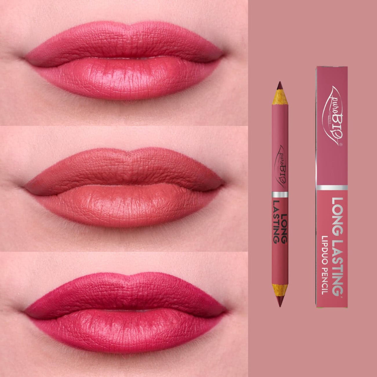 crayon duo lèvres bio long lasting