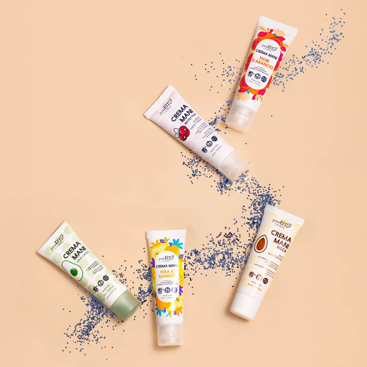 découvrez nos 5 crèmes pour les mains Bio