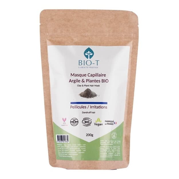 Masque Bio capillaire argiles & plantes ayurvédiques Bio