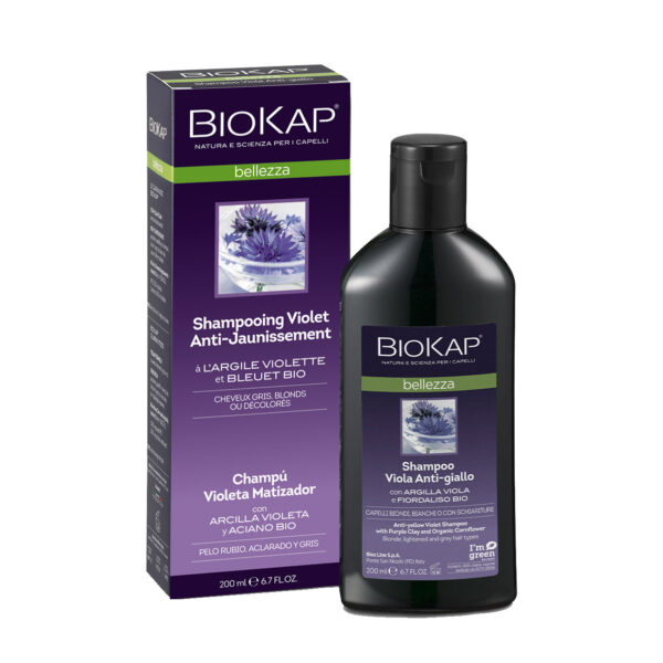 Shampooing violet anti-jaunissement Biokap