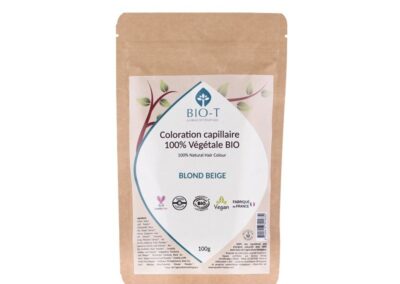 Coloration végétale Bio T blond beige
