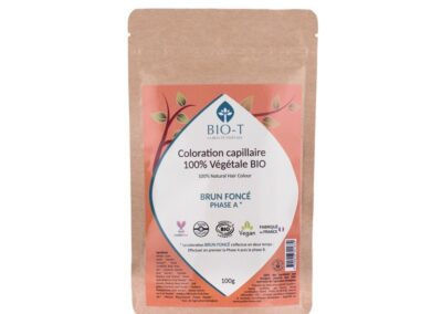 Coloration végétale Bio T brun foncé A