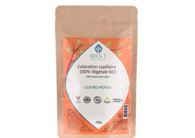 Coloration végétale Bio T cuivre moyen