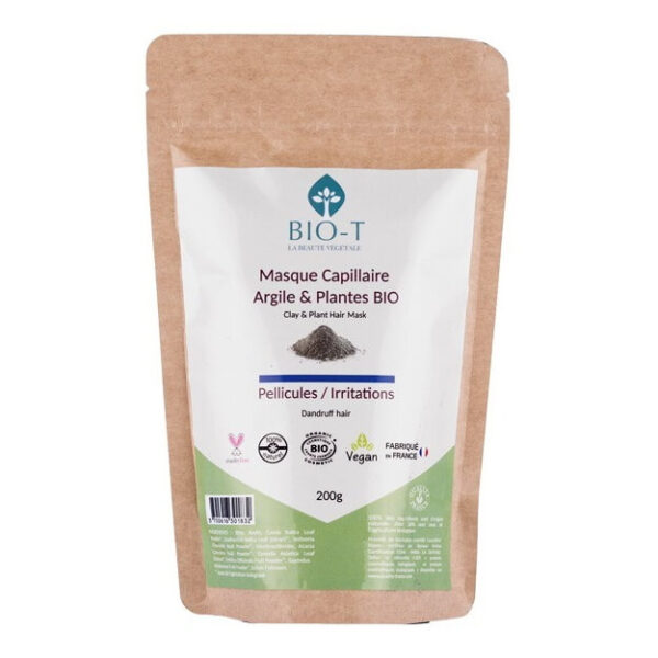 Masque Bio capillaire argiles & plantes ayurvédiques Bio – Image 2