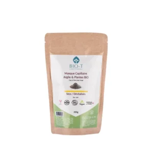 Masque Bio capillaire argiles & plantes ayurvédiques Bio - Cheveux secs