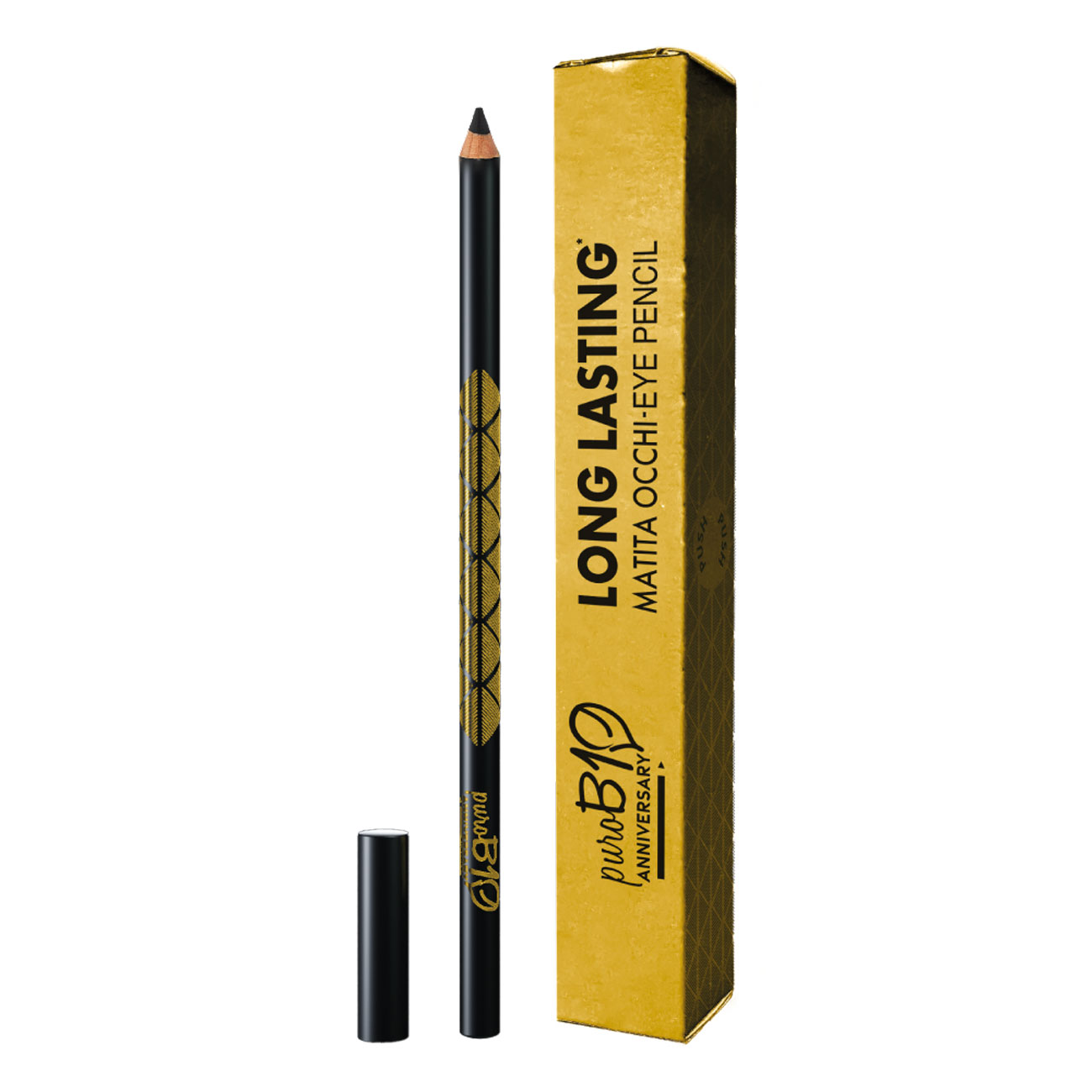Crayon yeux noir bio Long Lasting Format XXL - collection anniversaire