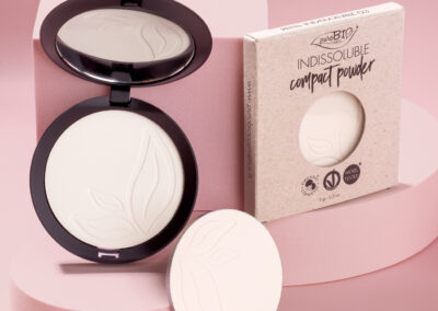 compact powder, poudre compact bio