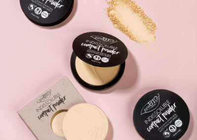 compact powder, poudre compact bio